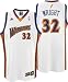 Brandan Wright Golden State Warriors White Swingman Adidas NBA Jersey