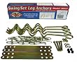 Flexible Flyer Ground Anchor Kit for Metal Frame Swing Sets Flexible Flyer Ground Anchor Kit for Metal Frame Swing Sets