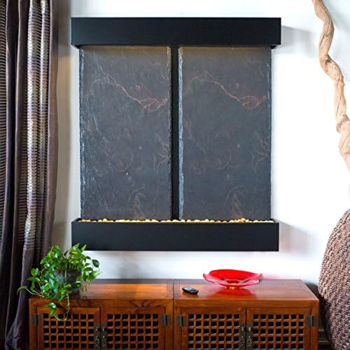 Water Wonders Double Nojoqui Falls with Black Onyx Trim