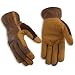 Kinco 2014 KincoPro Unlined Driver Easy-On Synthetic Leather Glove, Work, Medium, Brown (Pack of 6 Pairs)