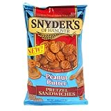 Snyders of Hanover Peanut Butter Pretzel Sandwich, 8-Ounce Packages (Pack of 12)