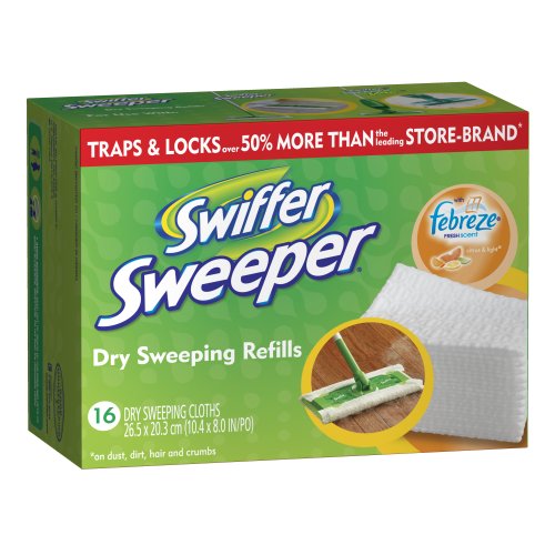 Swiffer Sweeper Dry Cloth Citrus and Light Refill 16-CountB004J3DM22