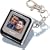 Tao 89862 1.4-Inch Square Digital Picture Keychain (Black)