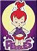 Pebbles Purple Background Refrigerator Magnet