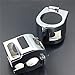 Motorcycle Chrome Switch Housing Cover For Yamaha V-Star Xvs 650 Classic Silverado Models