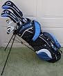 Taller Mens RX High Launch Complete Golf Club Set (For Someone 6'0"- 6-6" Tall) Driver, Fairway Wood, Hybrid, Irons, Wedge, Putter & Bag