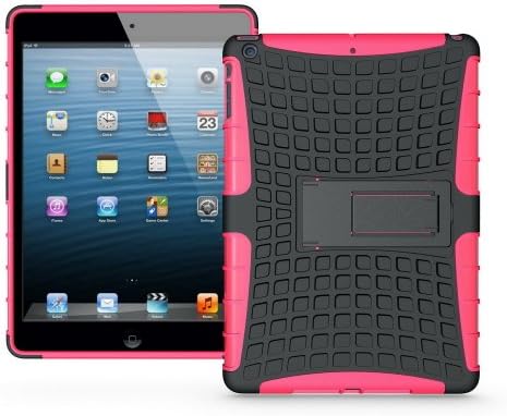 iPad Air Dura Tough Case - Rugged Protection With Kickstand (Pink)