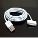 Ecomgear�3 meters long 10ft USB Data Sync Charger Cable Compatible with Ipad 2 Iphone 4 4s 5 Ipod Touch