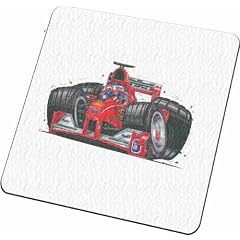 Personalisiertes Koolart - Barrichello Ferrari Car - Glasuntersetzer