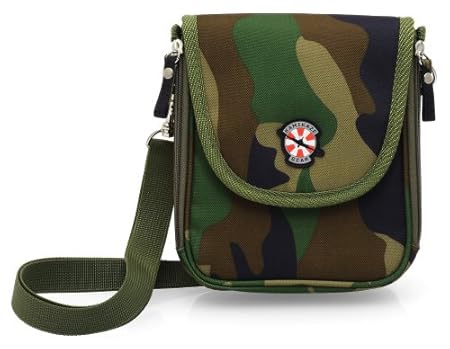 Nintendo 3DS / DSi / DSi XL / DS Lite / DS / Sony PSP / PSP Go - Army Bag -camouflage- Tasche