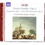 Fernando Sor: Twelve Studies; Fantasie; Six Divertimenti