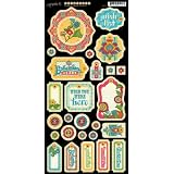 Graphic 45 Bohemian Bazaar 6x12 Chipboard Die Cuts
