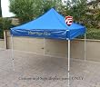 10ft X 10ft Replacement Canopy Royal with one Detachable Sign display panel (Top Only)