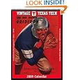 Texas Tech Red Raiders 2009 Vintage Football Program Calendar by Asgard Press