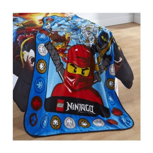 Lego Ninjago Ninja Masters Throw Blanket