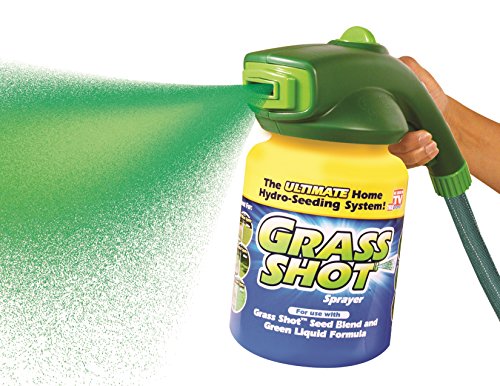 Grass Shot by Bulb Head the Ultimate Home Hydro Seeding System, Liquid
