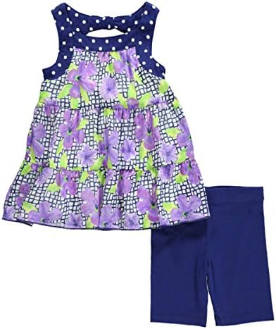 Pogo Club Little Girls' Jessica Tiered Floral Set
