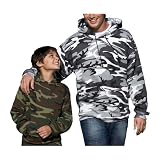 Code V - L.A.T. Adult Camo Hooded Pullover (3969)