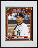 Gary Sheffield 2007 Studio Plus Double Matted 8 x 10 Photograph in Black Anodized Aluminum Fram