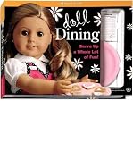 [DOLL DINING: SERVE UP A WHOLE LOT OF FUN! [WITH 2 STICKER SHEETS AND 1 CHALKBOARD/4 PAPER PLATES AND 2 ORDER PADS AND 2 TAKE-OUT BAGS AND SPE] BY Magruder, Trula (Author) American Girl Publishing Inc (publisher) Hardcover