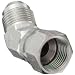 EATON Aeroquip 2070-8-8S 45 Degree Swivel Nut Elbow, JIC 37° End Types, Carbon Steel, 1/2 JIC(f) x 1/2 JIC(m) End Size, 1/2" Tube OD
