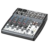 Behringer Xenyx 802 Premium 8-Input 2-Bus Mixer with Xenyx Mic Preamps and British EQs