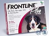 Single Dose Frontline Plus Flea and Tick Control for Dogs 89 to 132 Pounds USA / EPA