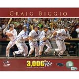 Craig Biggio Autographed/Hand Signed Houston Astros 3000th Hit Commemorative 8x10 Photo