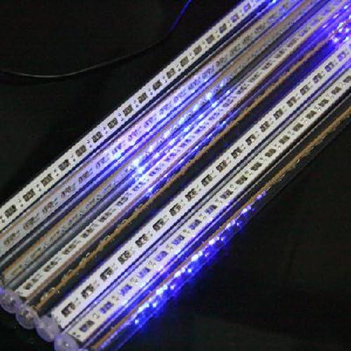 Giveumore 8 Tubes/Set 50CM LED Meteor Shower Rain Tube Lights Multi Color Blue White Outdoor Tree Decoration