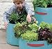 3 vegetable patio planters - made of tough polyethylene - perfect for growing starting to grow veg in your garden