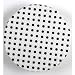 Black & White Mini Dot Shower Cap