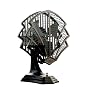 Fanimation OF6320OB Fitzgerald Table top/Wall Mounted Fan, Oil Rubbed Bronze Finish, 3 Blades