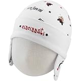 New Era Cincinnati Bearcats Infant White Ski Knit Baby Beanie