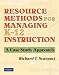 Book Resource Methods for Managing K-12 Instruction