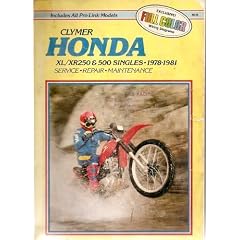 Honda Xl/Xr200-600 1978-1986 Service, Repair, Performance (M319)