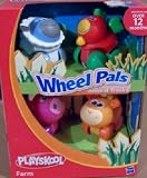 PLAYSKOOL Wheel Pals Animal Tracks Farm - Rooster, Sheep, Pig, CowIMAGE