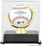 Los Angeles Angels of Anaheim Gold Glove Single Baseball Logo Display Case