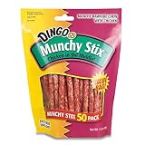 Dingo Munchy Stix Treats, 50-Count, 15.5 OZ