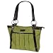 Kailo Chic Women's Pleated Laptop Tote - Green Hexagon