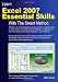 Learn Excel 2007 Essential Skills with The Smart Method: Courseware tutorial for self-instruction to beginner and intermediate level