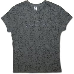 Junior Women's Grateful Dead "All Over Bears" Heather Grey T-Shirt
