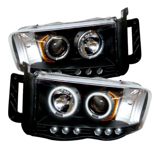 Best Price Spyder Auto Dodge Ram 1500/2500/3500 Black CCFL LED Projector Headlight