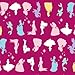 Bumkins Disney Baby Waterproof Starter Bib, Princess Silhouette, 6-9 Months