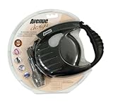 Avenue Design Retractable Tape Leash for Dogs Black Picture