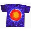 Tie Dye Mania Purple Sun Tie-Dye Short Sleeve T
