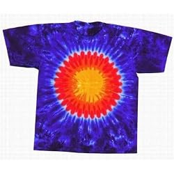 Tie Dye Mania Purple Sun Tie-Dye Short Sleeve T