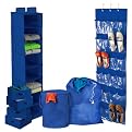 Honey-Can-Do Back-To-School Organization Kit Blue
