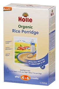 Holle Organic Baby Porridges - Rice Porridge - Single Carton, 250g