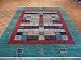 8'6 x 10 HAND KNOTTED GABBEH DESIGN ORIENTAL RUG