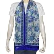 Neck Scarves Printed Silk Casual Accessories 22 X 72 inches